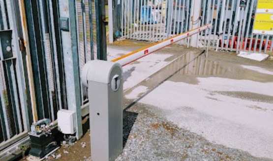 Automatic barrier system installed by Secure IRL, providing secure entry control and electric gates in Kildare