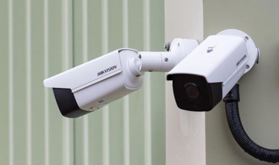 CCTV camera overlooking residential area in Kildare